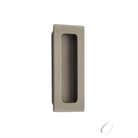Patioplus Modern Rectangular Flush Pull, Antique Nickel PA3232804